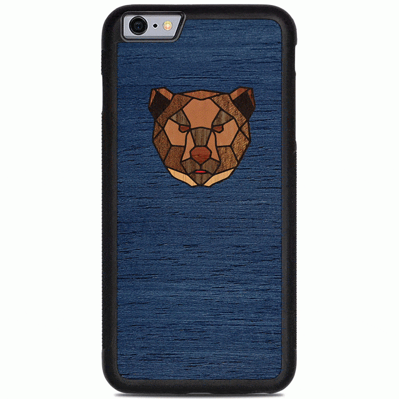 Чехол "Deep" - Geometric bear (6 Plus/6s Plus)