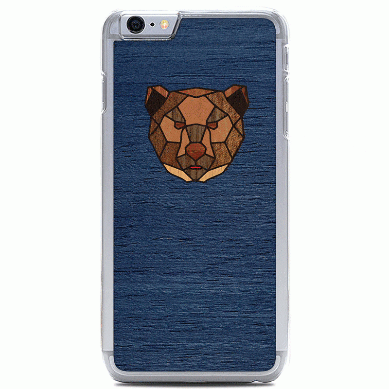 Чехол "Soft" - Geometric bear (6 Plus/6s Plus)