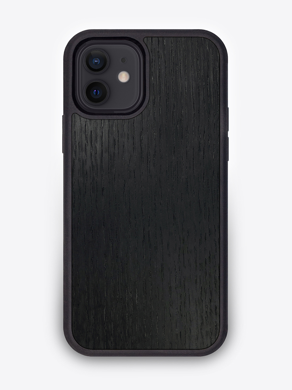 Деревянный чехол "Мореный дуб" для iPhone 12