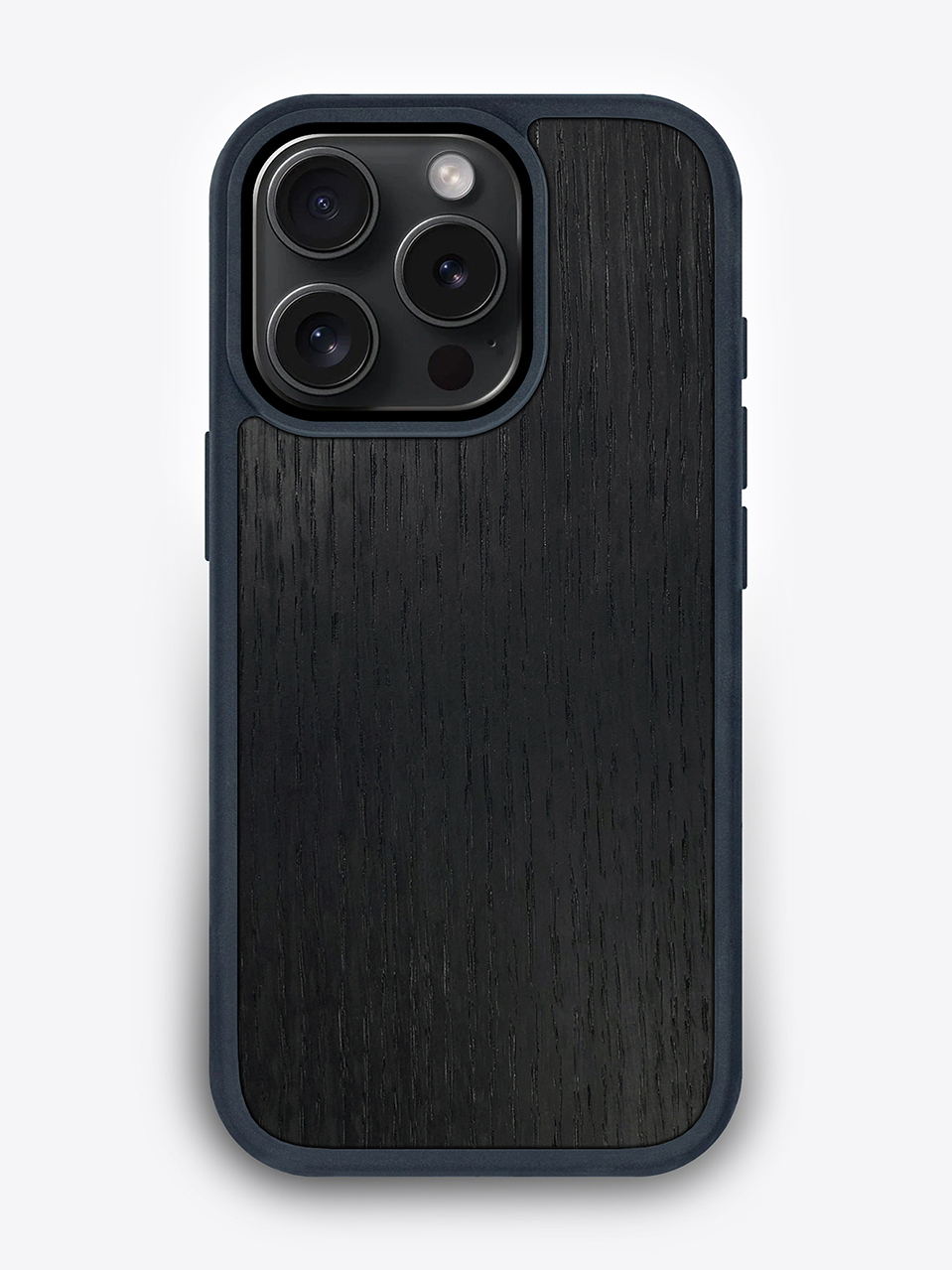 Деревянный чехол "Мореный дуб" для iPhone 15 Pro