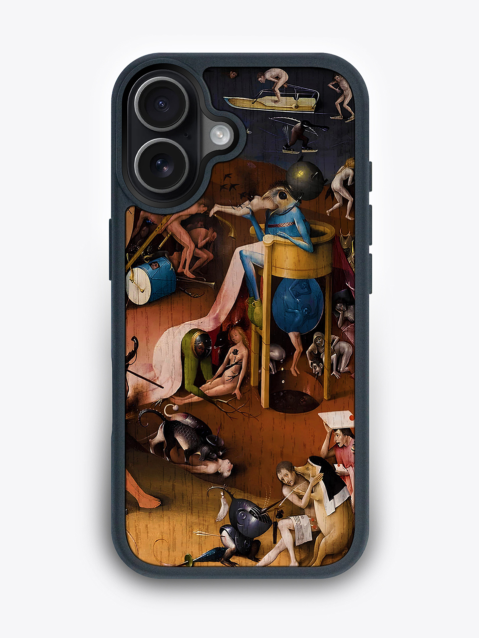 Деревянный чехол "Босх" для iPhone 17