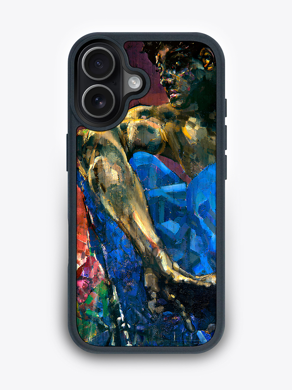 Деревянный чехол "Демон" для iPhone 17