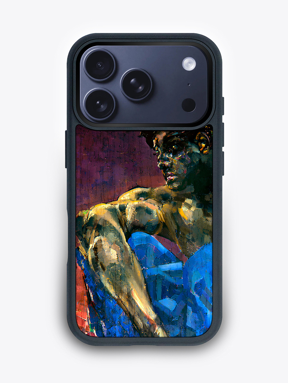 Деревянный чехол "Демон" для iPhone 17 Pro