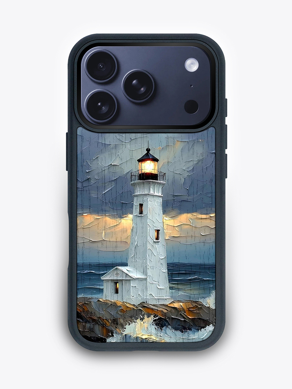 Деревянный чехол "Маяк" для iPhone 17 Pro