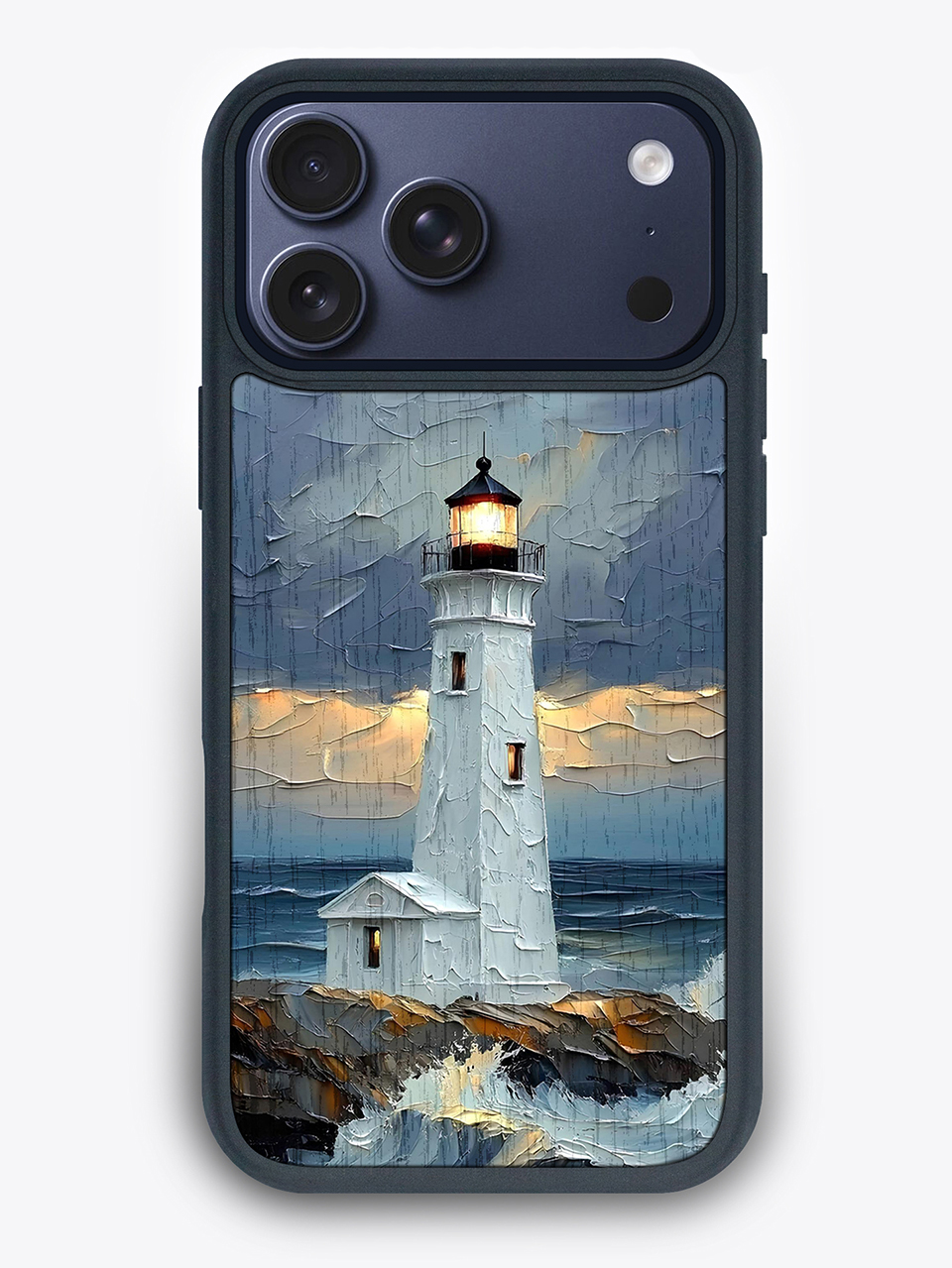 Деревянный чехол "Маяк" для iPhone 17 Pro Max