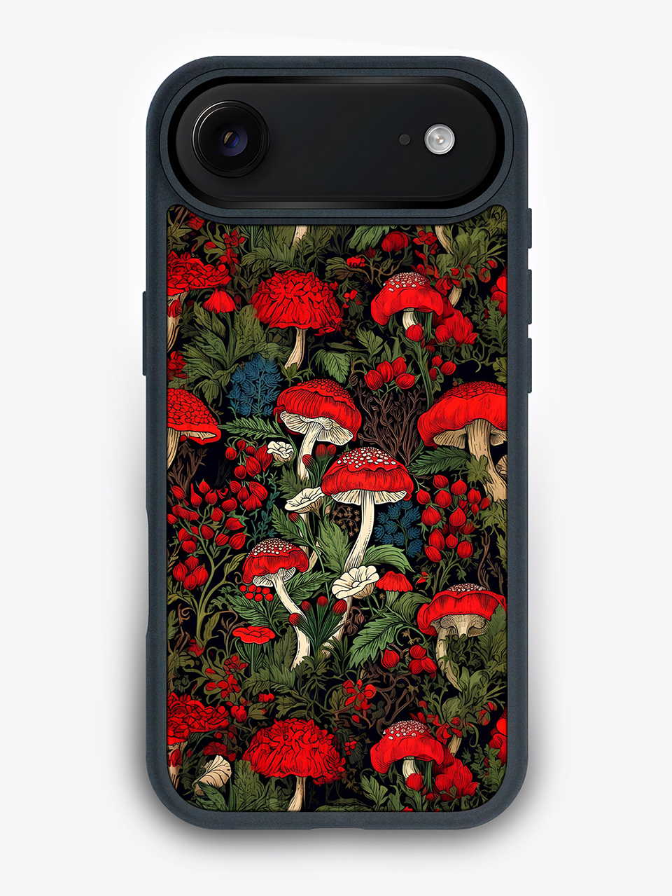 Деревянный чехол "Грибы" для iPhone 17 Air