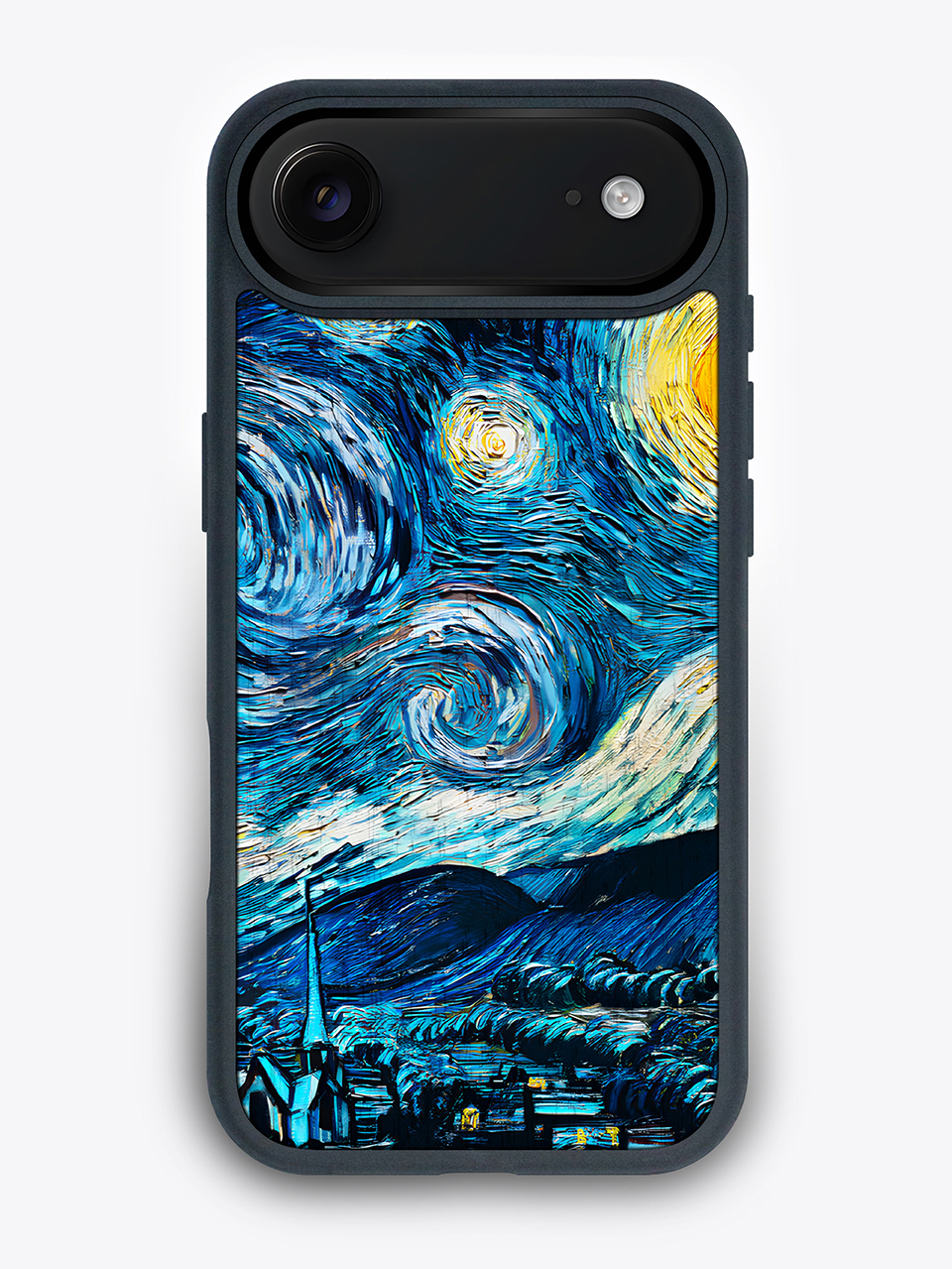 Деревянный чехол "Звездная ночь" для iPhone 17 Air