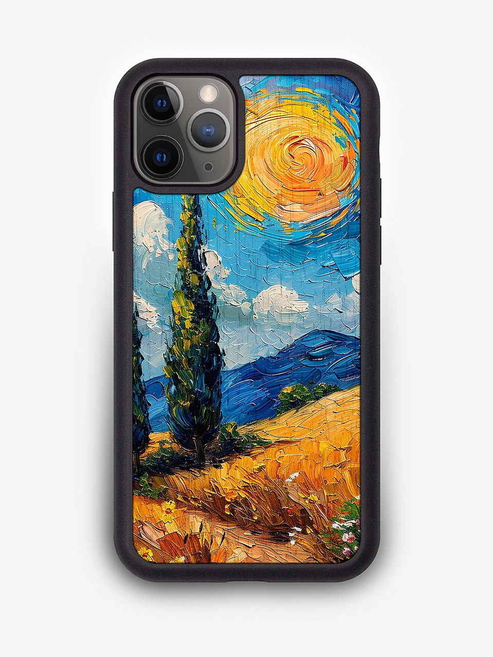 Деревянный чехол с цветной печатью "Тоскана" для iPhone 11 Pro