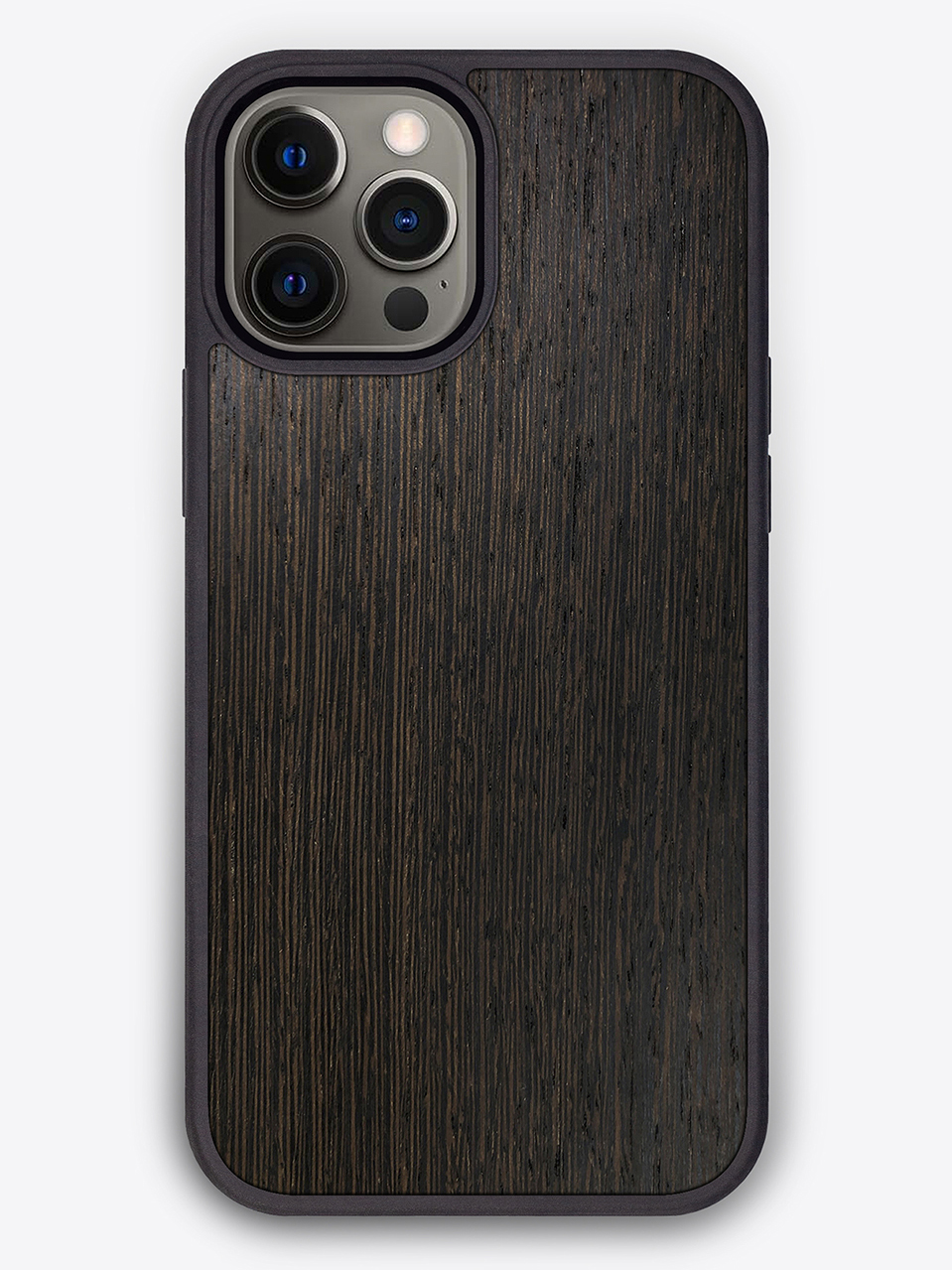 Деревянный чехол "Венге" для iPhone 12 Pro Max
