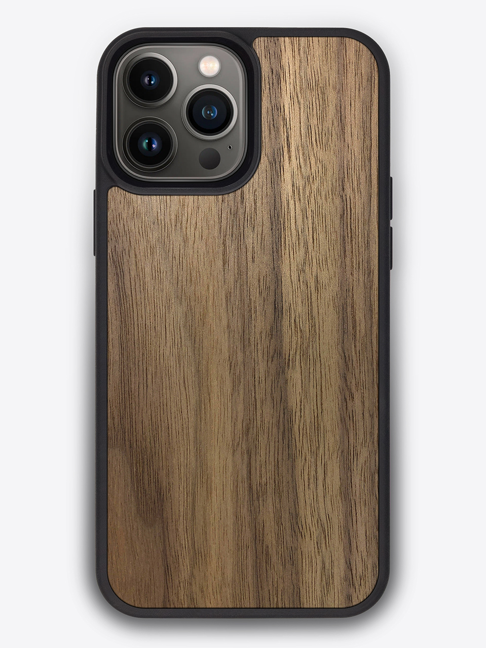 Деревянный чехол "Американский орех" для iPhone 13 Pro Max