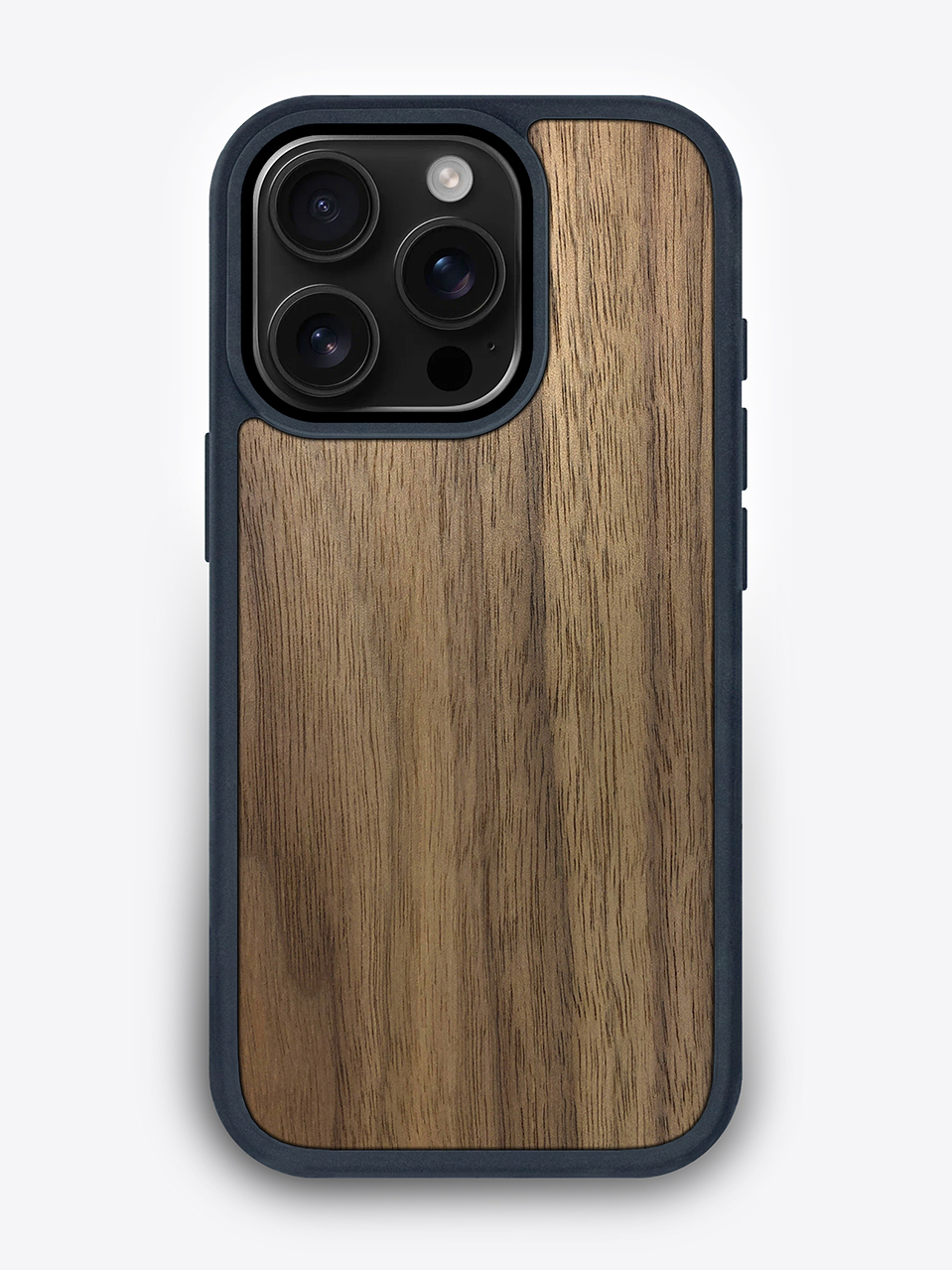 Деревянный чехол "Американский орех" для iPhone 16 Pro