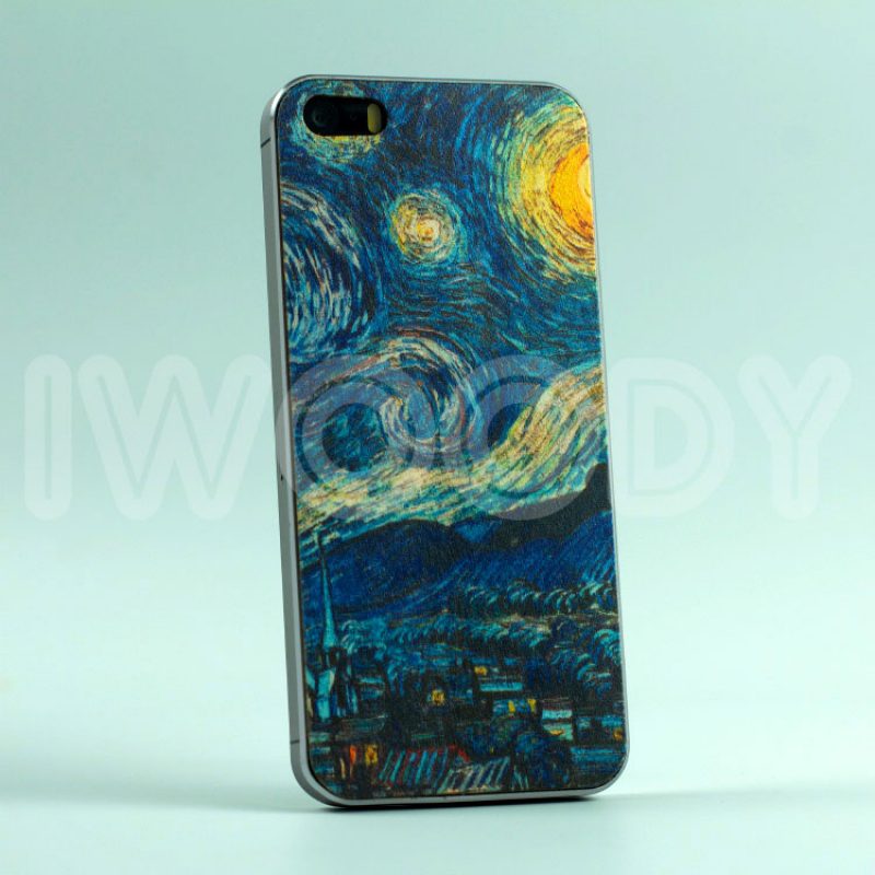 Деревянная накладка Starry night