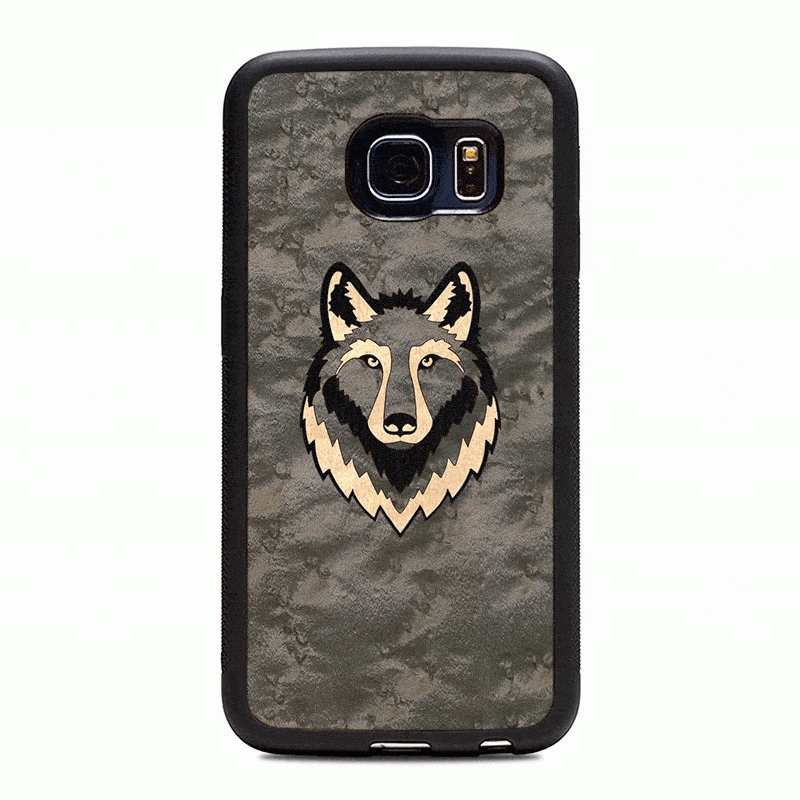 Чехол "Deep" - Wolf (S6/S6 Edge)